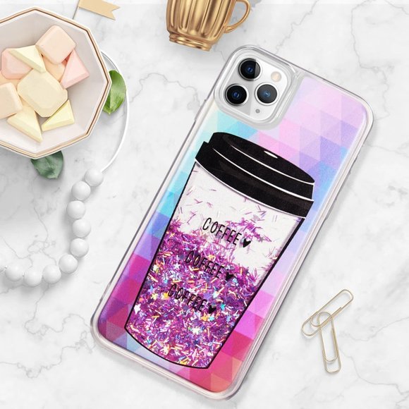 Accessories - Coffee Glitter Cases Just Added